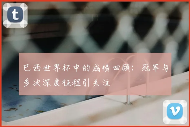 巴西世界杯中的成绩回顾:冠军与多次深度征程引关注